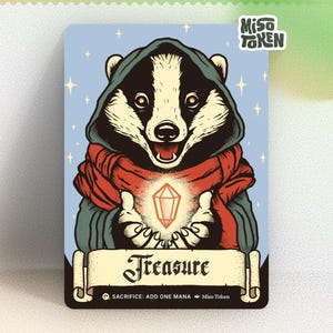 Treasure Token for MTG Magic