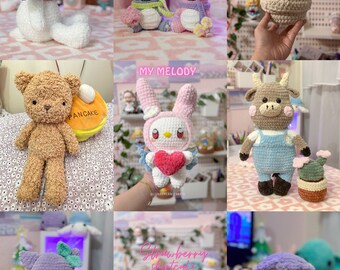 Customized Crochet Handmade Doll