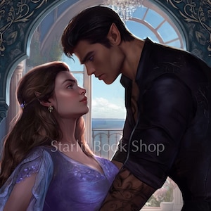 Officially Licensed Feyre x Rhysand 5x7 print - ACOTAR by Sarah J. Maas