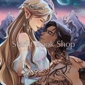 Officially Licensed Feyre x Rhysand 5x7 print - ACOTAR by Sarah J. Maas