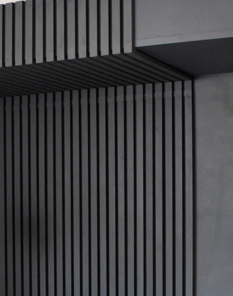 MDF Wall Panels Decorative Panels Ribbed Panels Modern Wall Panels Customizable Wall Art