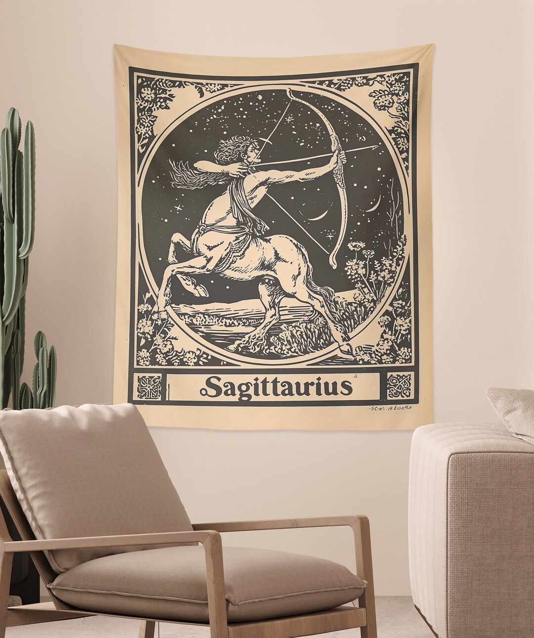 Tapestry of Sagittaurius | Zodiac Astrology Wall Art, Wall Hanging and ...