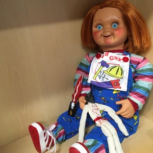 Chucky doll chil's play 1 good guy life size zdjęcie 2