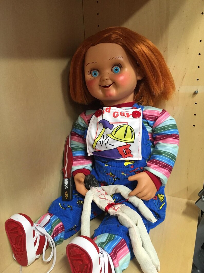 Chucky doll chil's play 1 good guy life size zdjęcie 1