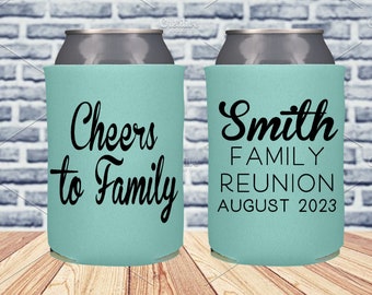 Family  Reunion Party Favor Can Cooler, Family Roots Reunion Celebration Party Favor Drink Holders, Sorority Party Favor Parents Weekend