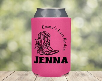 Western Bachelorette Party, Nashville Bachelorette Can Cooler, Country Bachelorette Favor, Cowgirl Favors