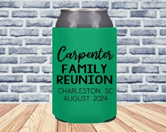 Family  Reunion Party Favor Can Cooler, Family Roots Reunion Celebration Party Favor Drink Holders, Sorority Party Favor Parents Weekend