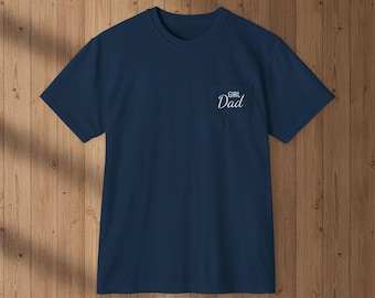 Girl Dad Pocket T-Shirt | Comfort Colors