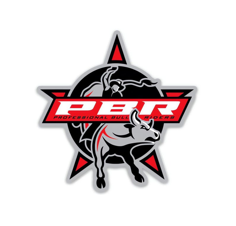 PBR Professional Bull Riders Sticker/decal - Etsy