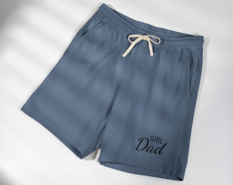 Girl Dad Sweat Shorts | Dad Typography Fleece Shorts