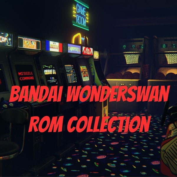 Collection ultime de roms Wonderswan de Bandai + boîte