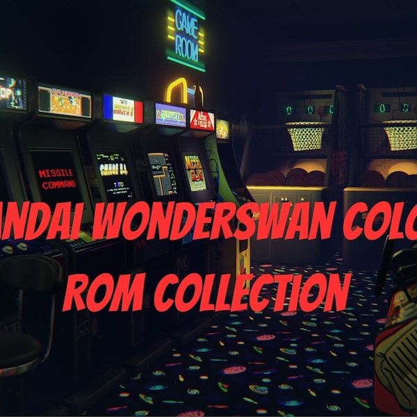 Collection de roms Bandai Wonderswan Color Ultimate + coffret