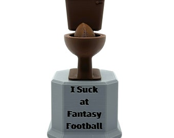 Trofeo del inodoro: último puesto en Fantasy Football