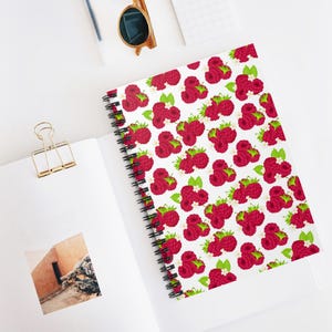 Floral Spiral Notebook: Journaling, Note-Taking, School