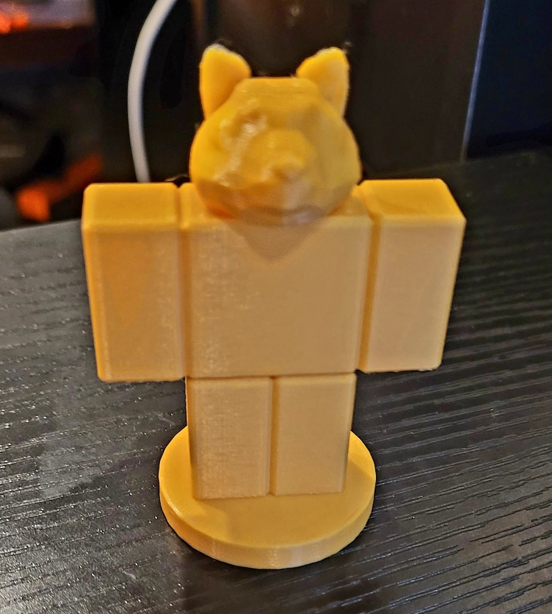ROBLOX Doge Character figurine Etsy