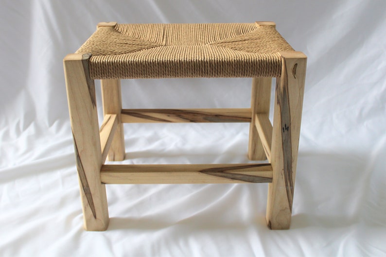 BurlAndFeather Danish Cord Stool - Thumbnail 3
