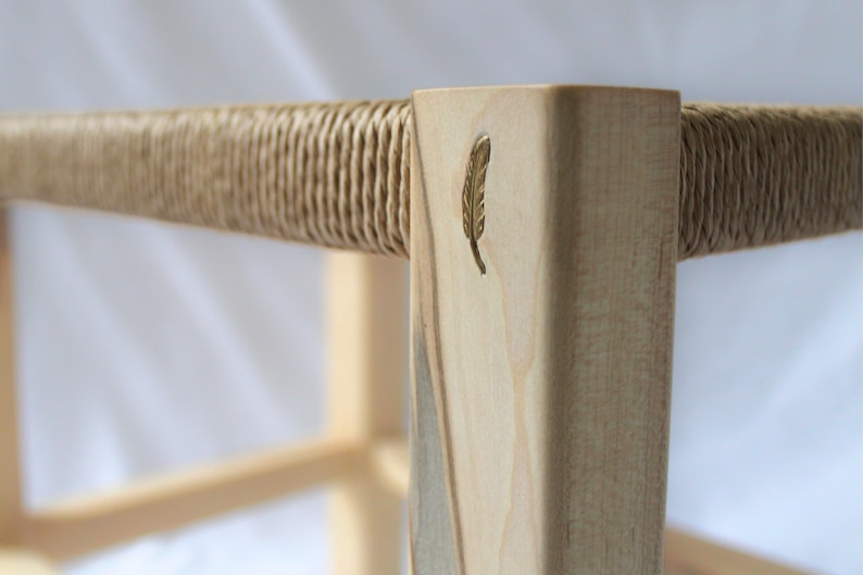 BurlAndFeather Danish Cord Stool