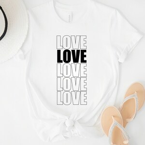 Love t-shirt, Valentines Day Shirt, Valentines Day Gift For Womens, Gift For Her, Gift For Him, Valentine&#39;s Day Shirt, Unisex Valentines