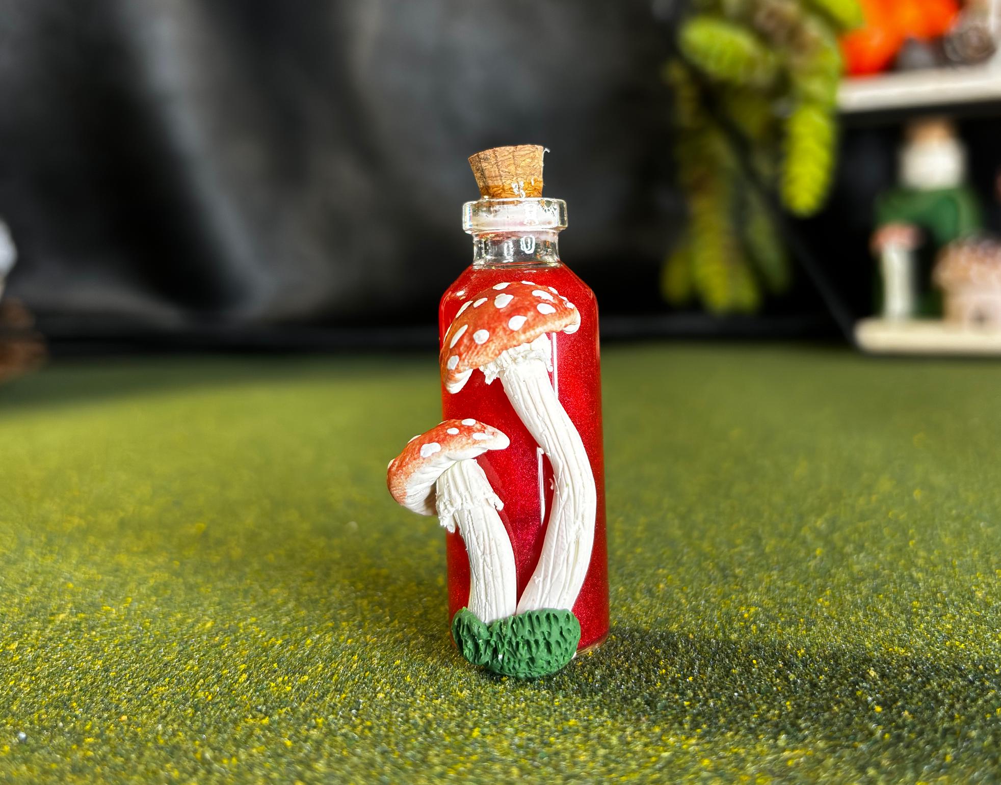 Scarlet Spores Serum Potion Magical Potion for Lovers of Mushroom