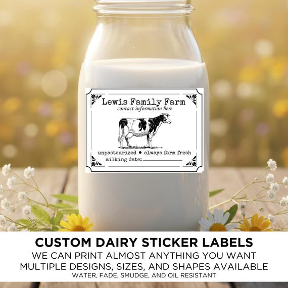 Classic‎ Black and White Product Label Sticker INSTANT DOWNLOAD, Black and White Labels, Blank Labels  main image 3