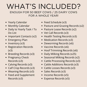 The Complete Cattle Record Book - Digital Copy image 4