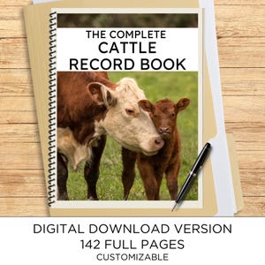 The Complete Cattle Record Book - Digital Copy
