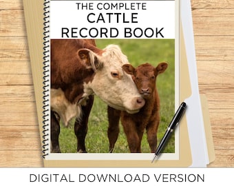 The Complete Cattle Record Book - Digital Copy