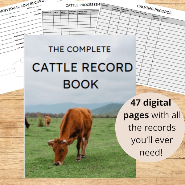 The Complete Cattle Record Book
