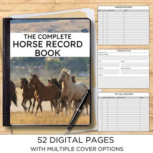The Complete Horse Record Book - Digital Copy