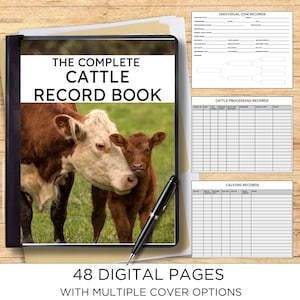 The Complete Cattle Record Book - Digital Copy