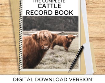 The Complete Cattle Record Book - Digital Copy