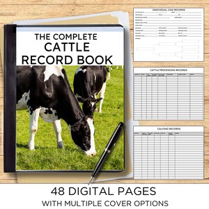 The Complete Cattle Record Book - Digital Copy