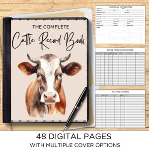 The Complete Cattle Record Book - Digital Copy