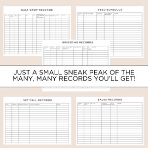 The Complete Cattle Record Book - Digital Copy image 6