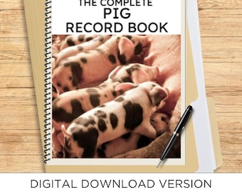 The Complete Pig Record Book - Digital Copy