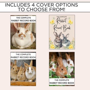 The Complete Rabbit Record Book - Digital Copy - Etsy