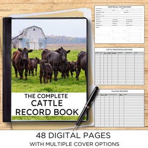 The Complete Cattle Record Book - Digital Copy