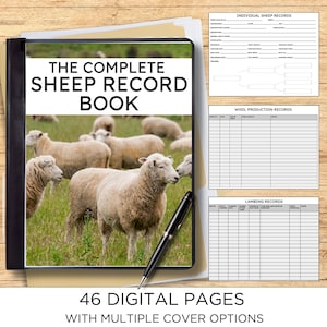 The Complete Sheep Record Book - Digital Copy