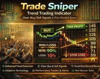 Trade Sniper Trend Trading Indicator – For Meta trader 5