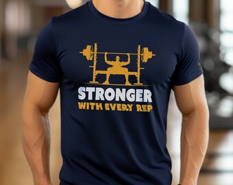 Gym Tee: Motivational Weightlifting Athlete Gift