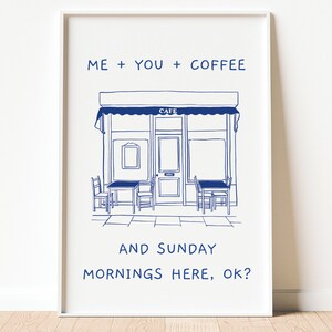 Coffee Lover Wall Art Minimalist Kitchen Coffee Print Cafe Decor for Home Bar Cart Art Printable Digital Download Gift Kitchen Art Print