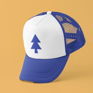 Dipper Pines Hat – Gravity Falls Inspired Embroidered Cap, Mystery Shack Style Hat