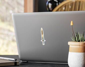 Pegatina de la espada de Percy Jackson Riptide