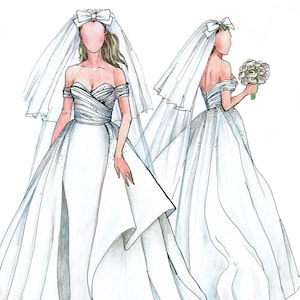 dress design sketches Princess Dress Design Art | Fashion Illustration