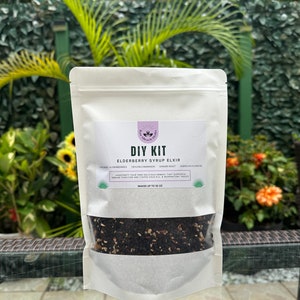 DIY KIT (Elderberry Syrup Elixir)