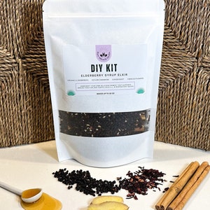 DIY KIT (Elderberry Syrup Elixir)