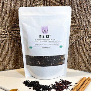 DIY KIT (Elderberry Syrup Elixir)
