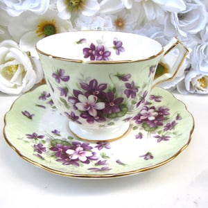 Aynsley Violets - Etsy