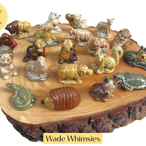 Wade Whimsies: Animals, Circus, Endangered, Calendar, Pet Shop, Ark, Red Rose Tea, Miniature Figurines
