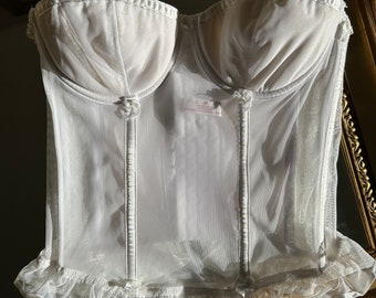 Vintage White Bustier